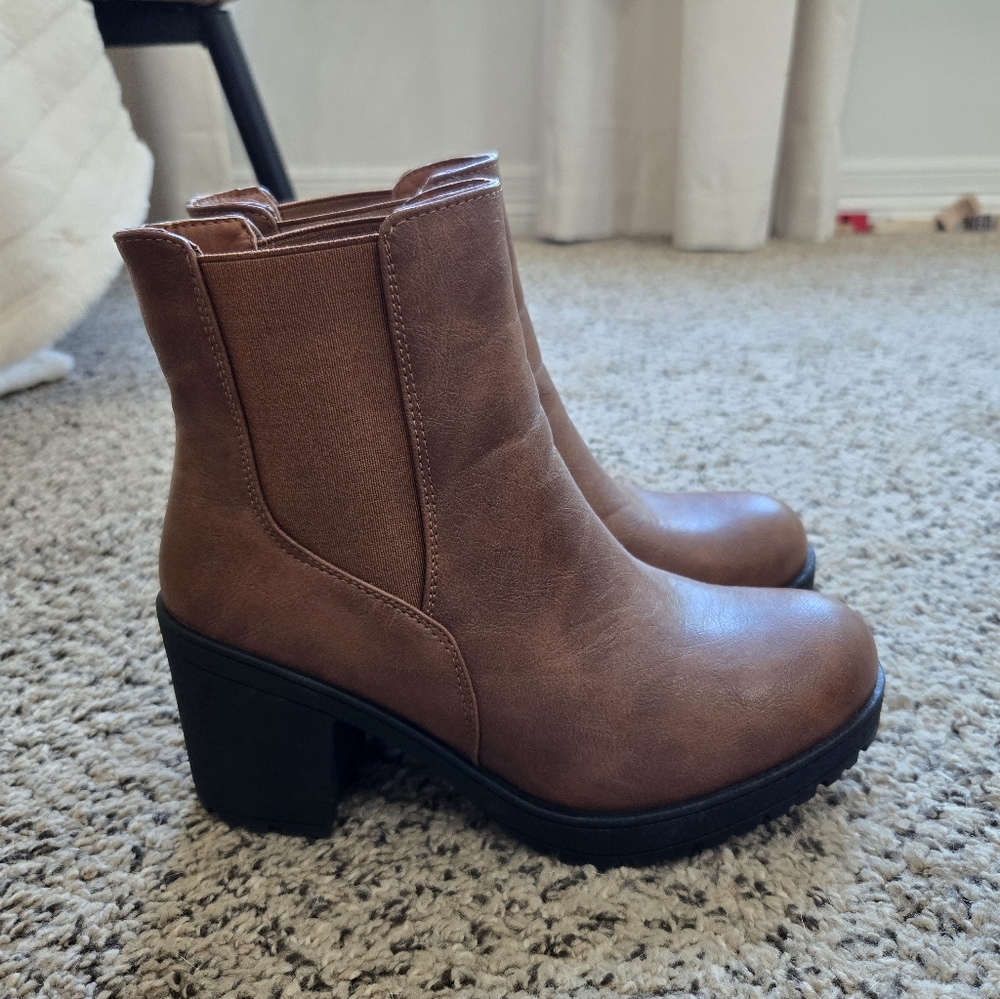 Brown Ankle Boots